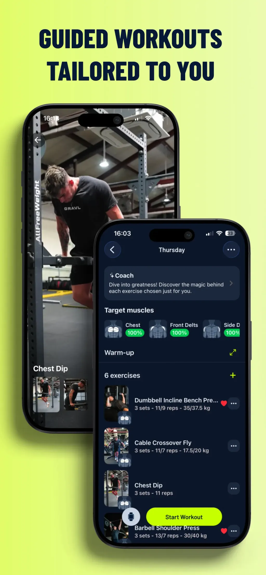 Personal Trainer: Gravl App Store screenshot 2