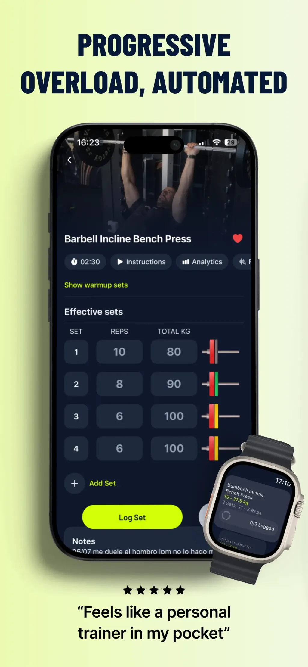 Personal Trainer: Gravl screenshot 1