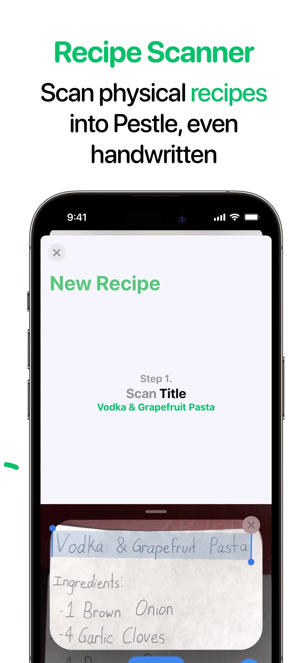 Pestle: Recipe Manager App Store screenshot 9