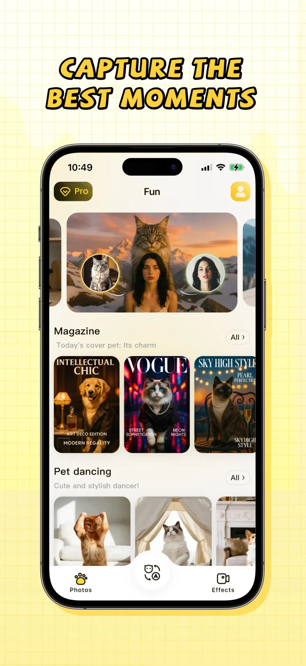 PetFun-Pet Talk & Camera App Store screenshot 2