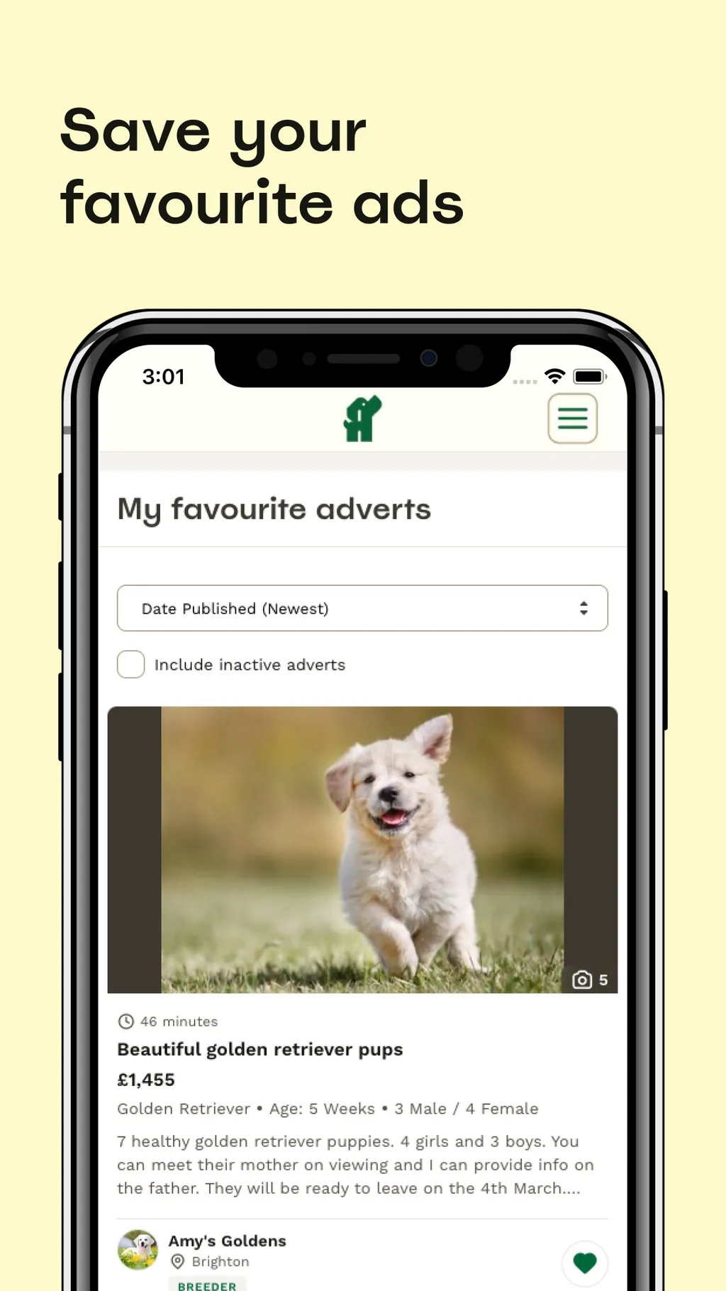 Pets4Homes: Dogs, Cats, Pets App Store screenshot 3