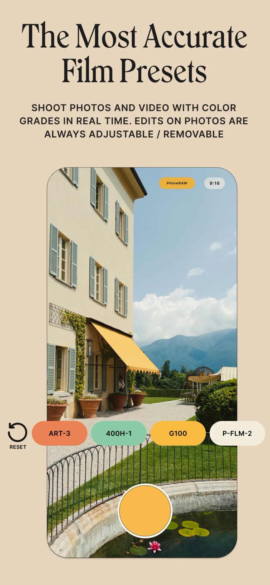 Phlow: Pro Camera Photo Editor App Store screenshot 4