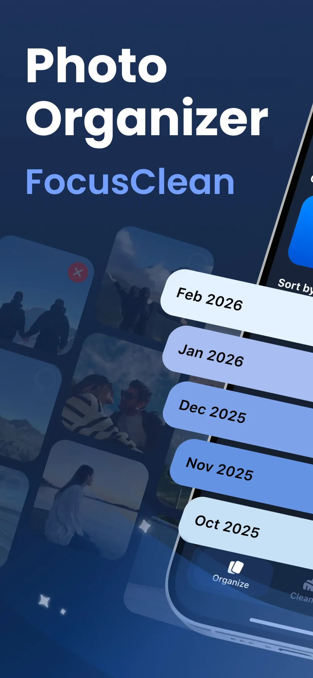 Photo Organizer: FocusClean App Store screenshot 1