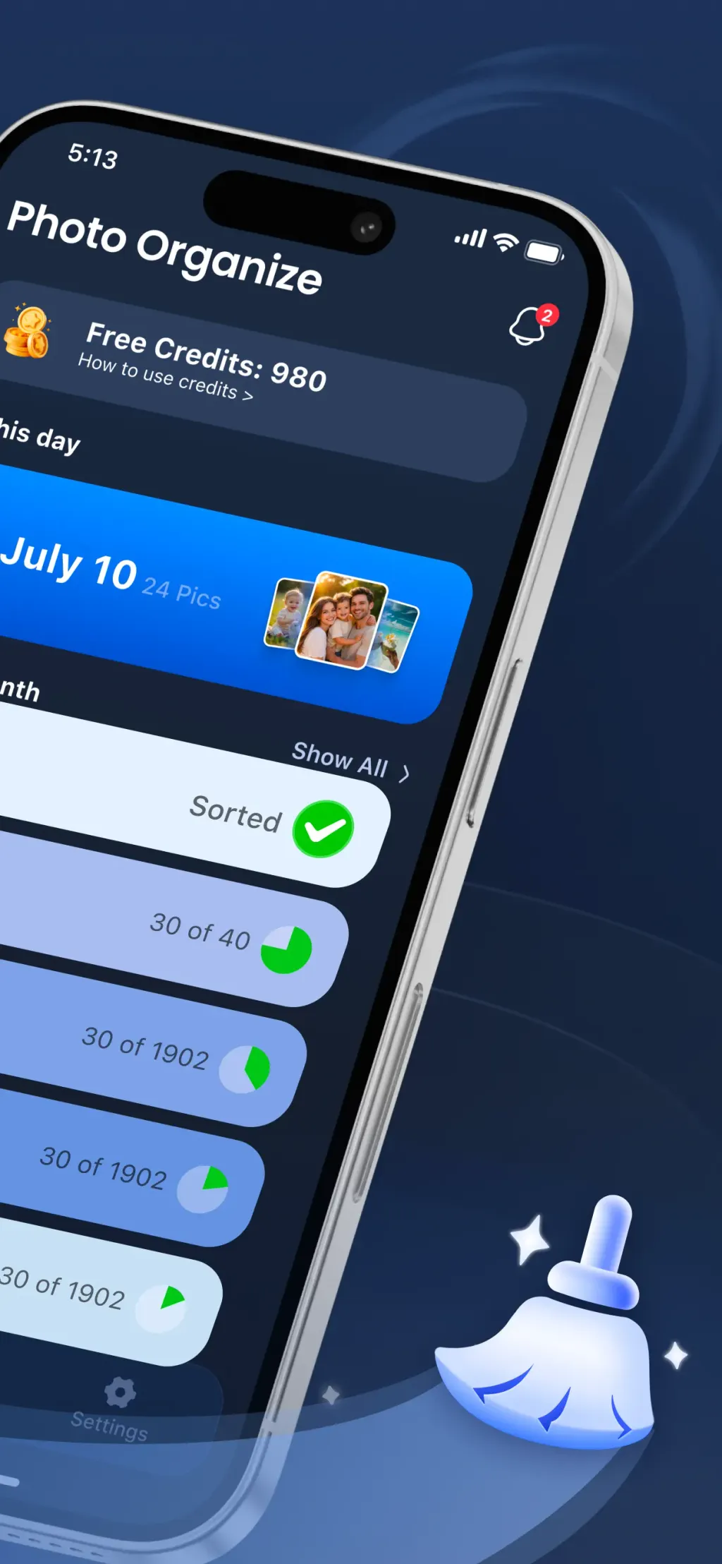 Photo Organizer: FocusClean App Store screenshot 2