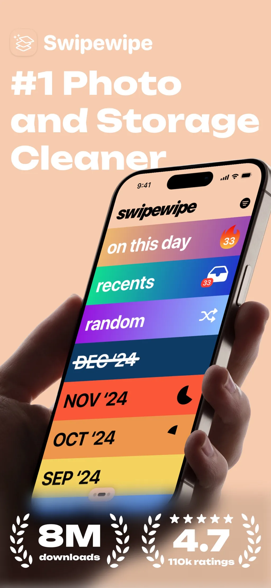 Photo Cleaner: Swipewipe App Store screenshot 1