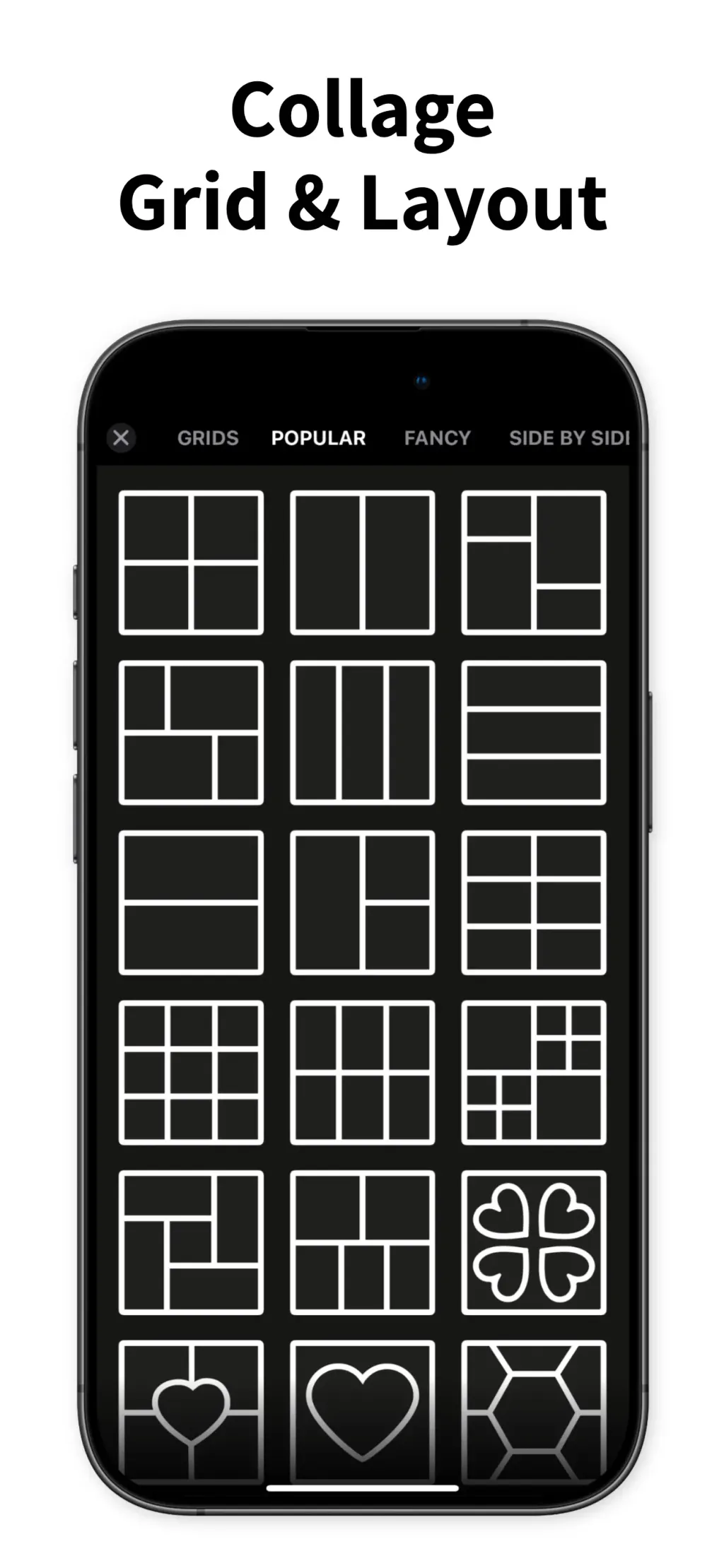 Layout Photo Collage - Mixgram App Store screenshot 2