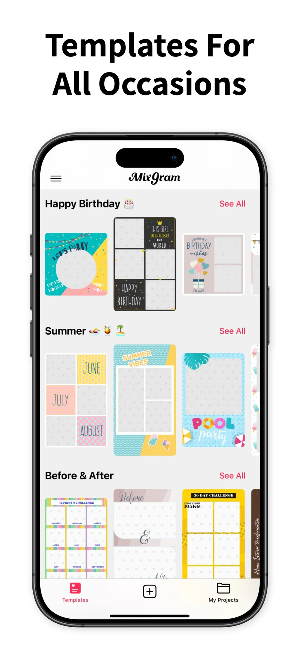 Layout Photo Collage - Mixgram App Store screenshot 7