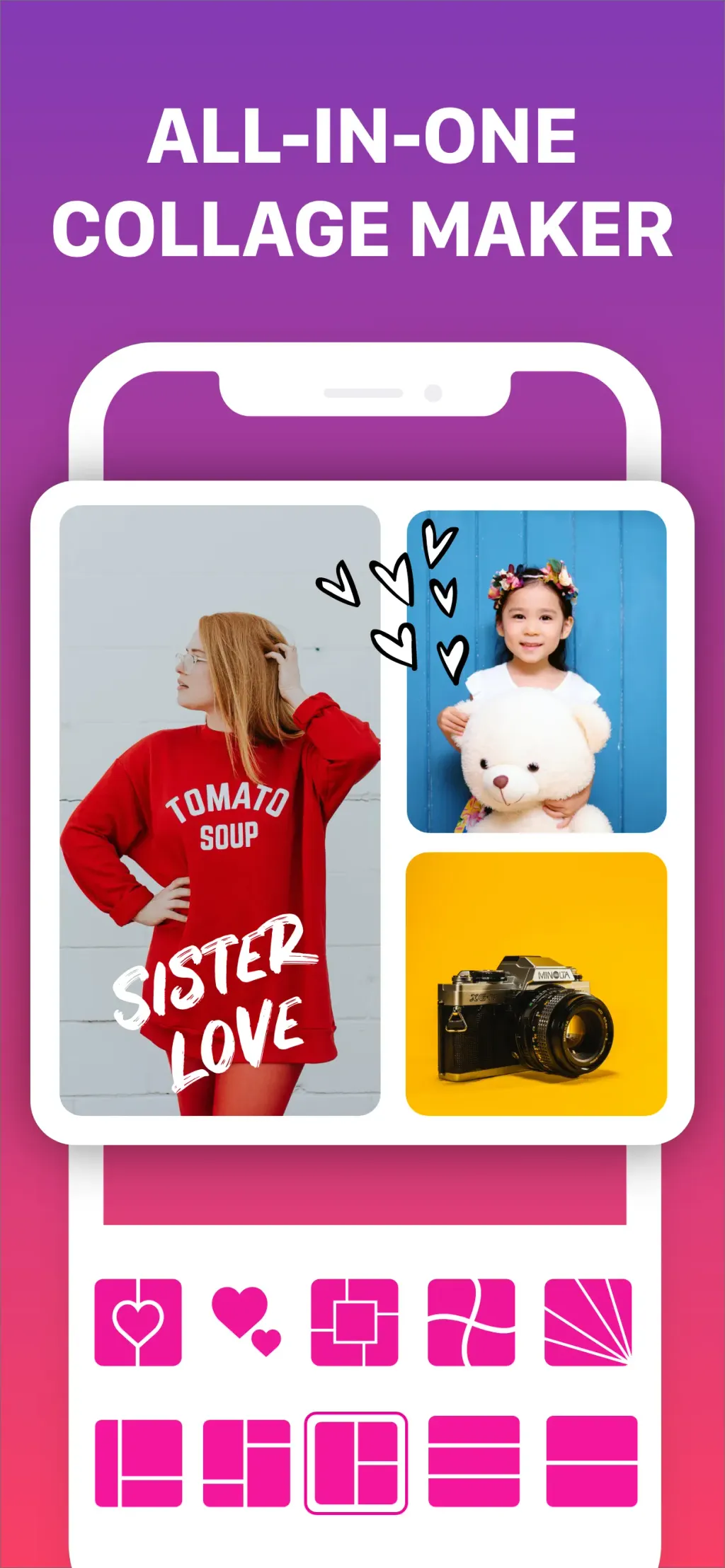 Photo Collage Maker,Free of ad App Store screenshot 8