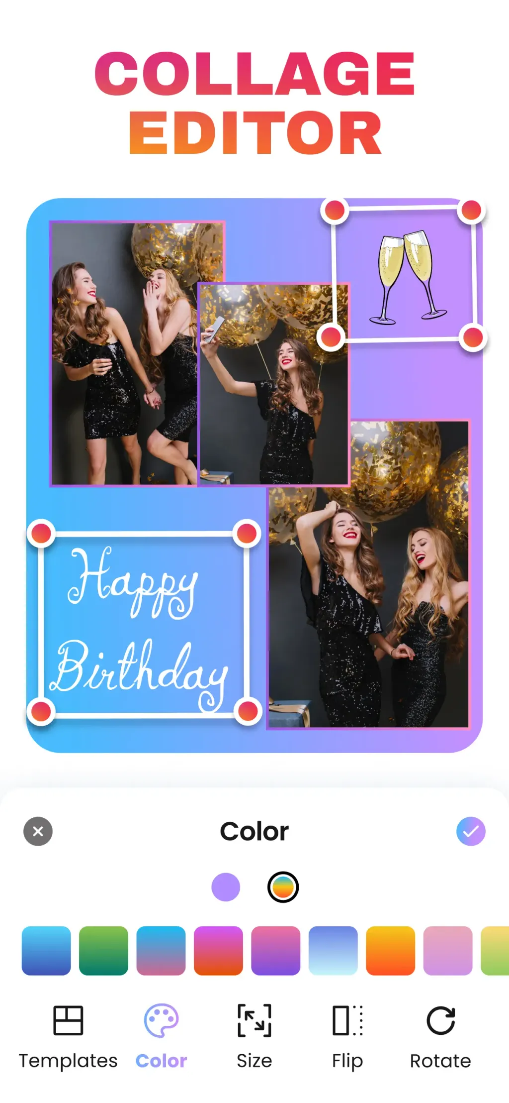 Photo Collage Maker・Pic Layout App Store screenshot 4