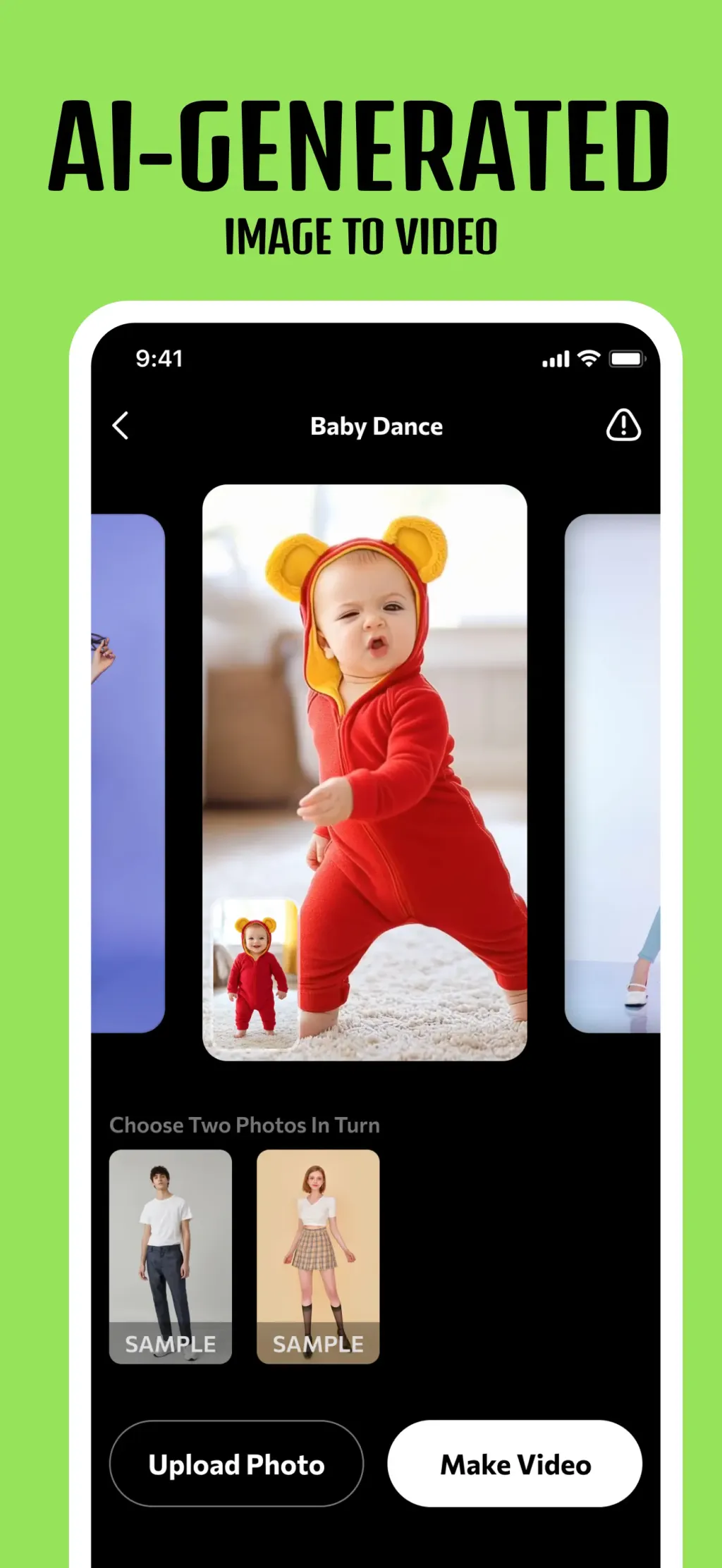 Photo Dance: AI Baby Dance App Store screenshot 1