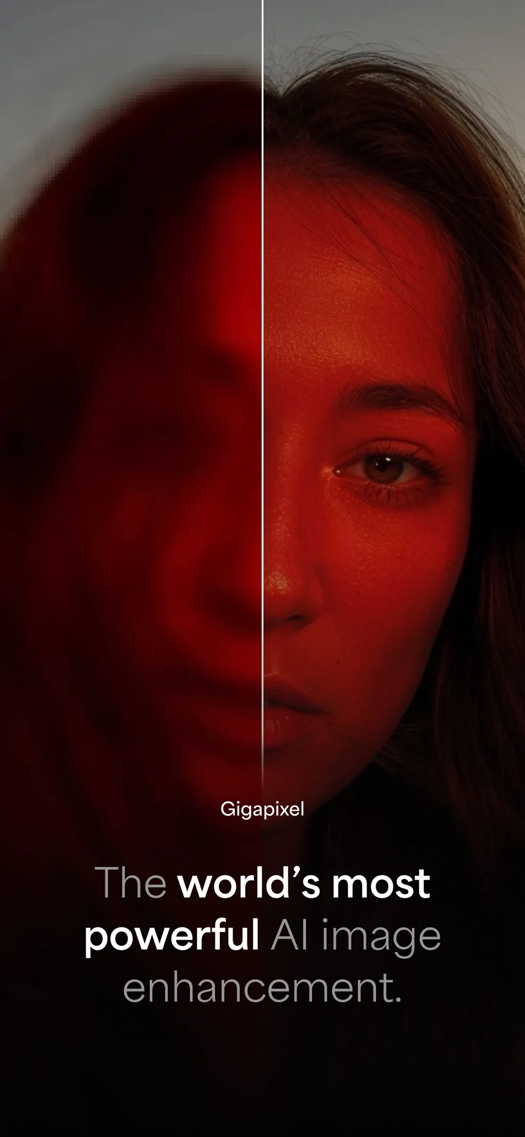 Photo Enhancer: Gigapixel AI App Store screenshot 1