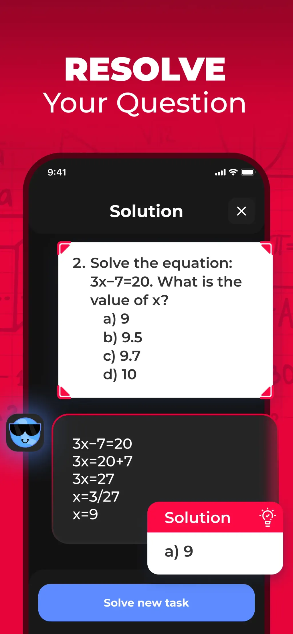 Photo Math: AI Homework Helper App Store screenshot 4