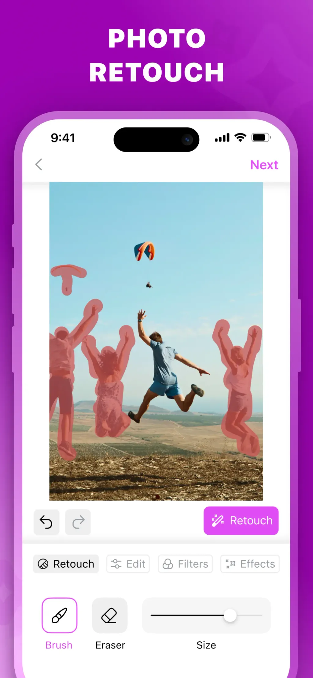 Photo Retouch - Erase Objects App Store screenshot 1