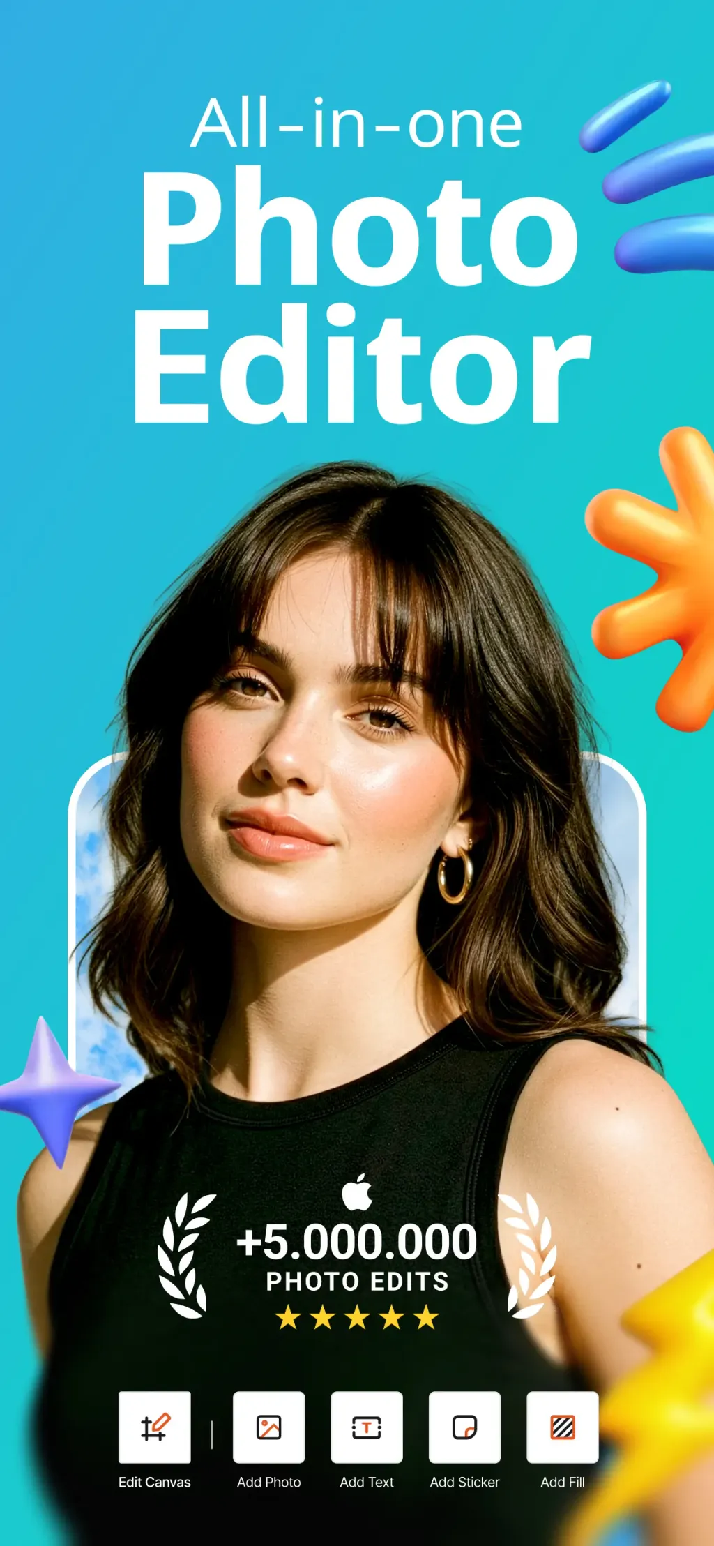 Photo Up! Picture Editor App App Store screenshot 1