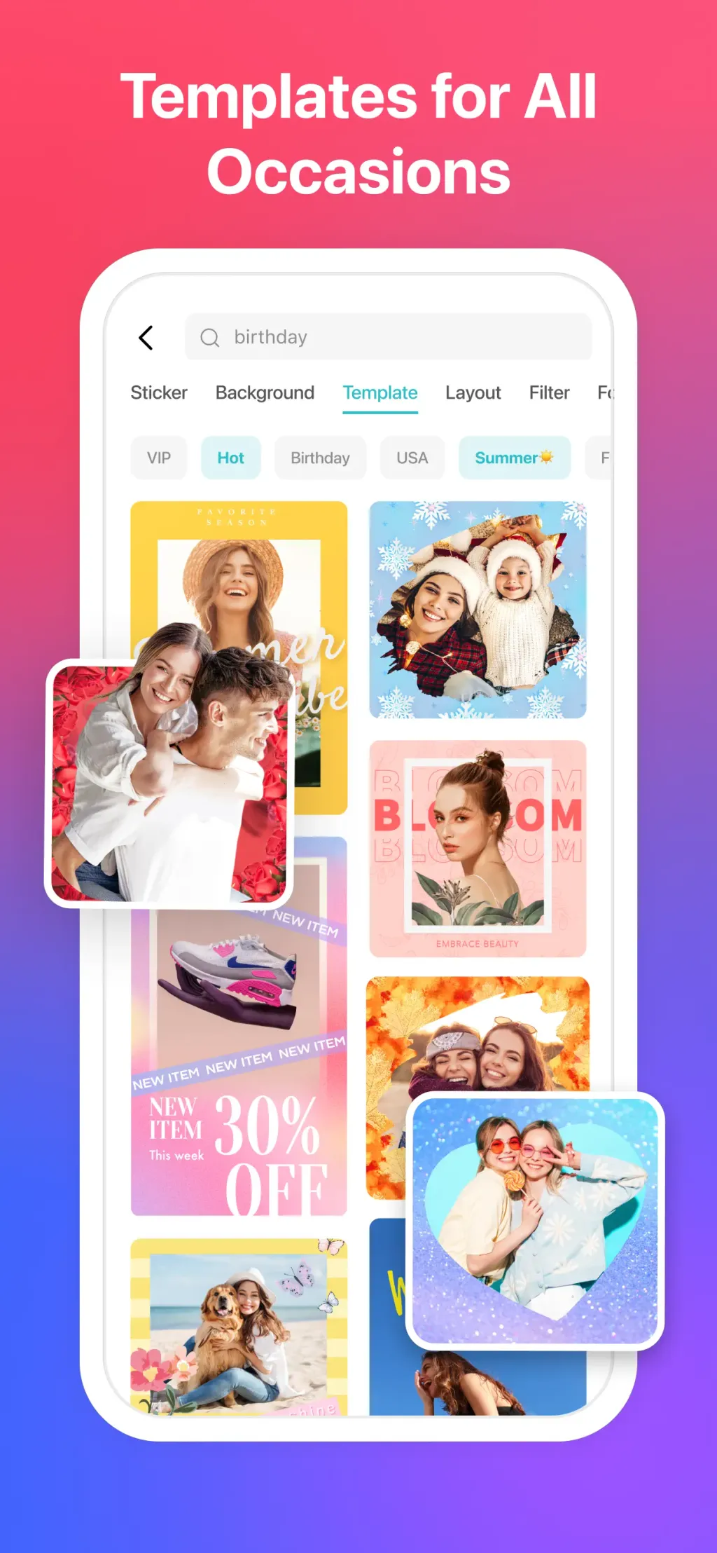 PhotoGrid: Video Collage Maker App Store screenshot 5