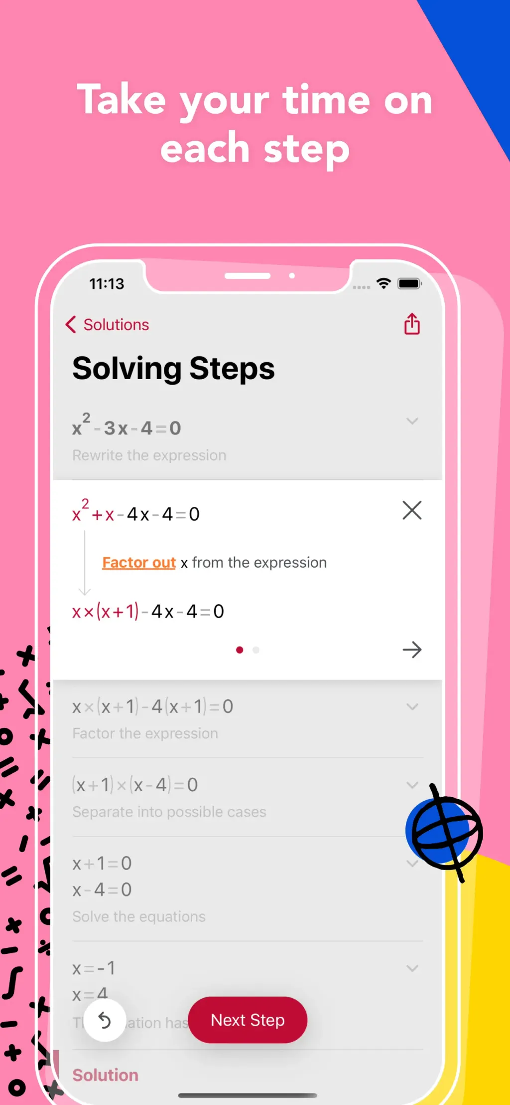 Photomath App Store screenshot 3