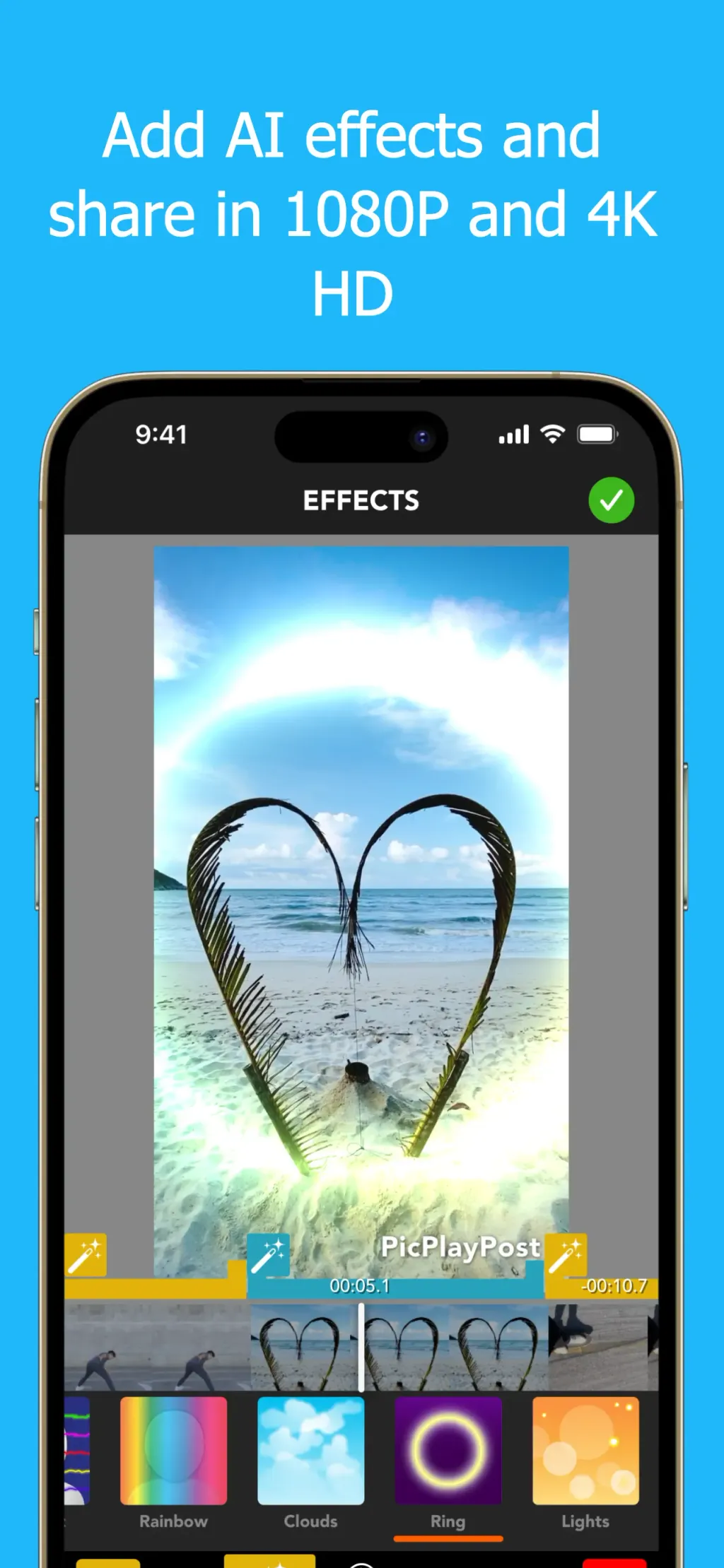 PicPlayPost: Video Editor App Store screenshot 3