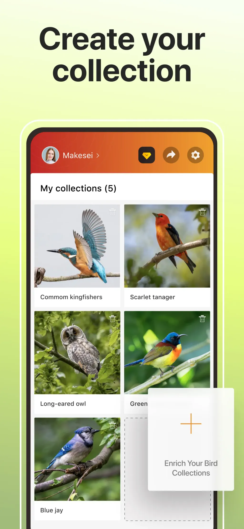 Picture Bird: Bird identifier App Store screenshot 6