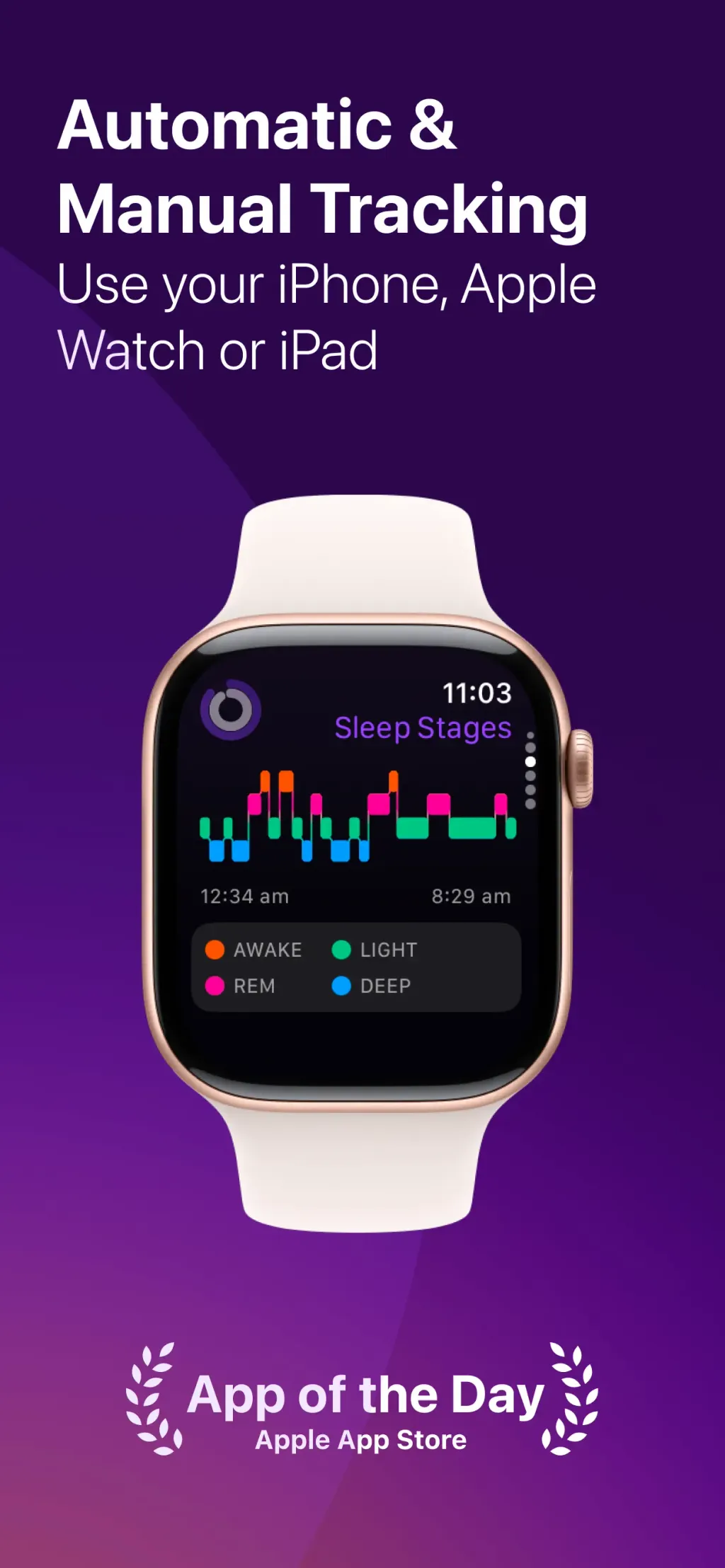 Pillow: Sleep Tracker screenshot 1
