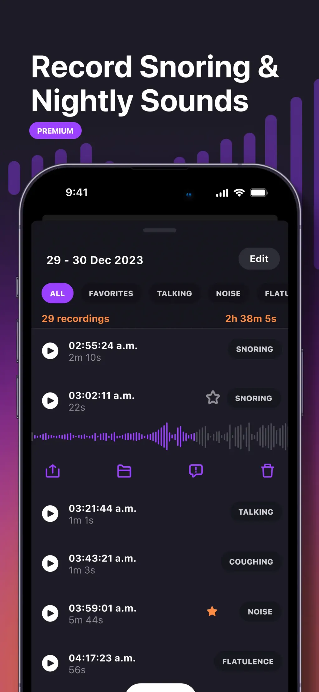 Pillow: Sleep Tracker App Store screenshot 5