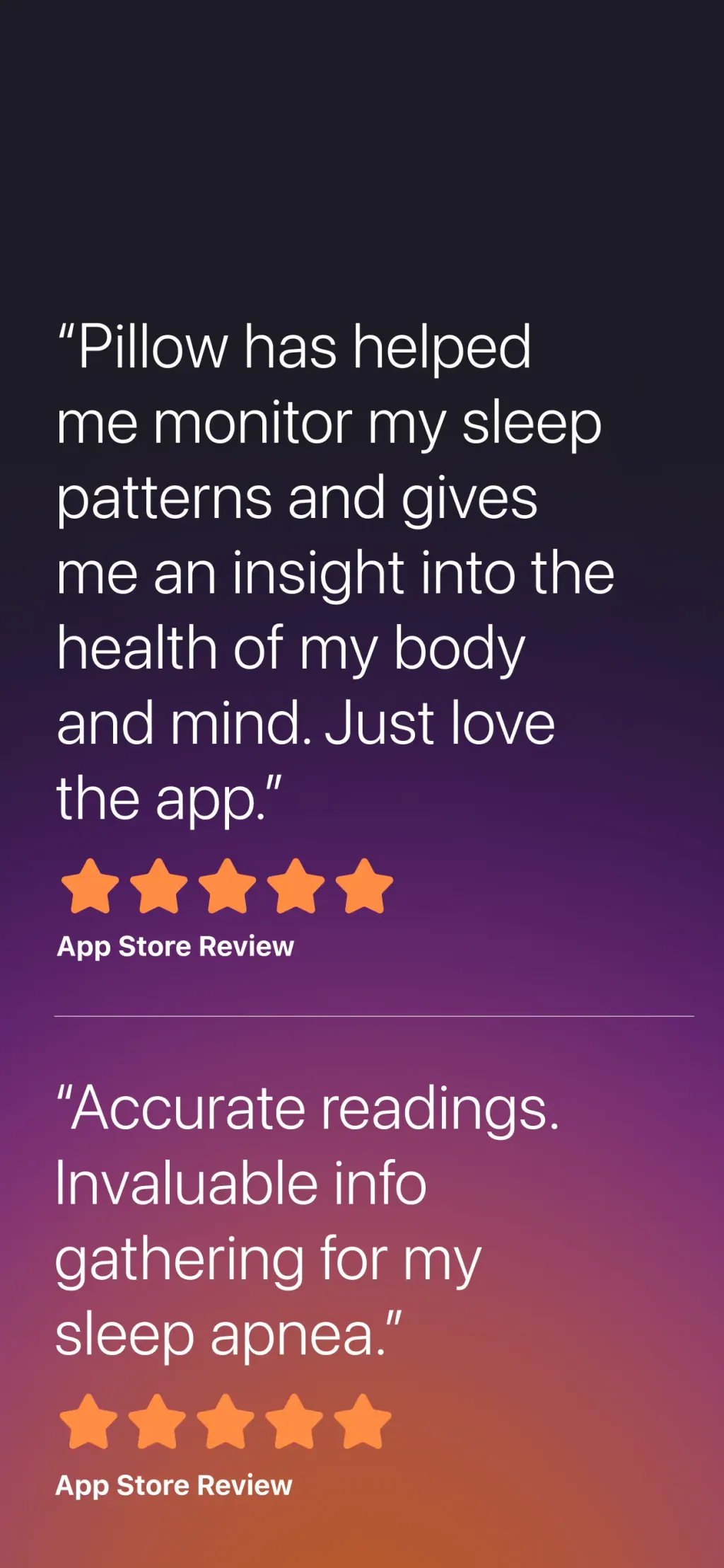 Pillow: Sleep Tracker App Store screenshot 10
