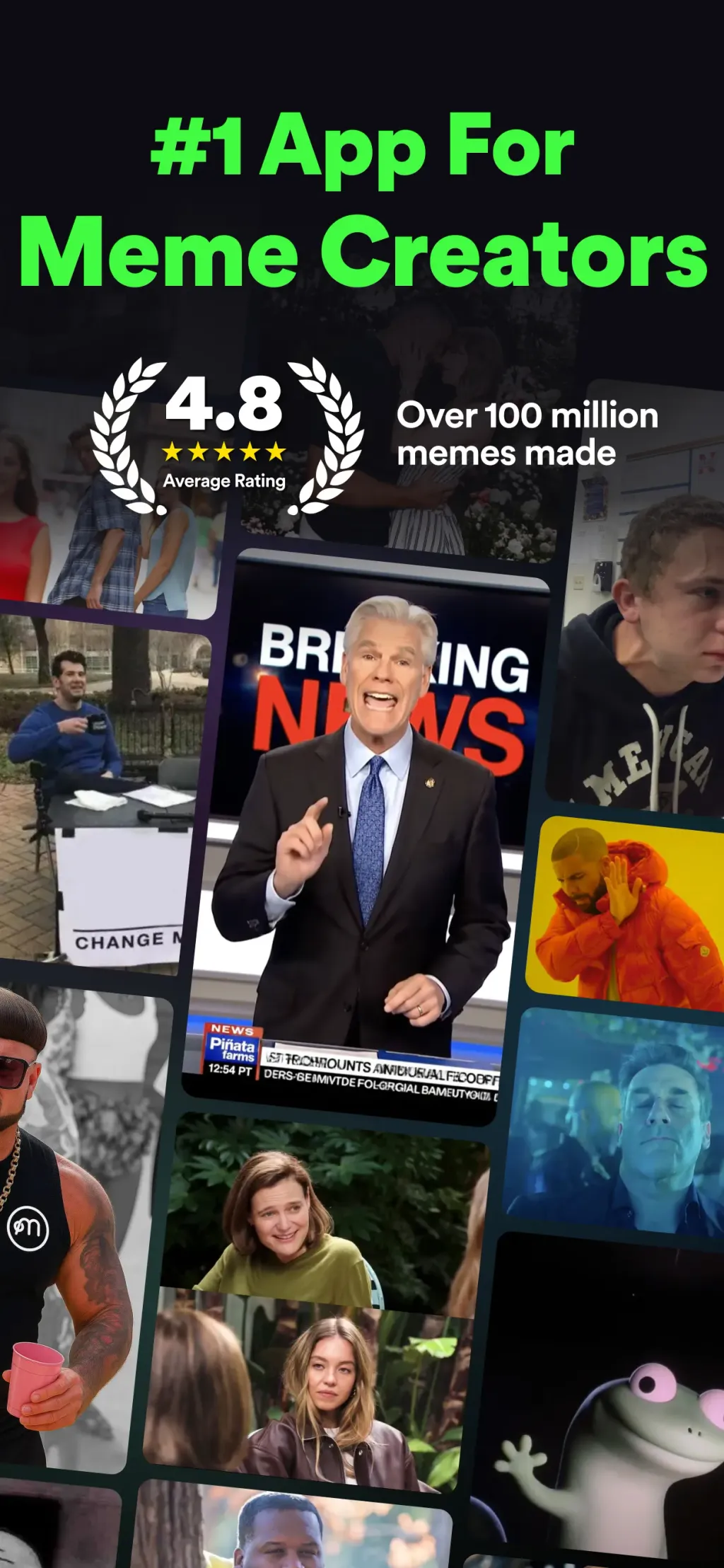 Piñata Farms Meme Generator screenshot 1