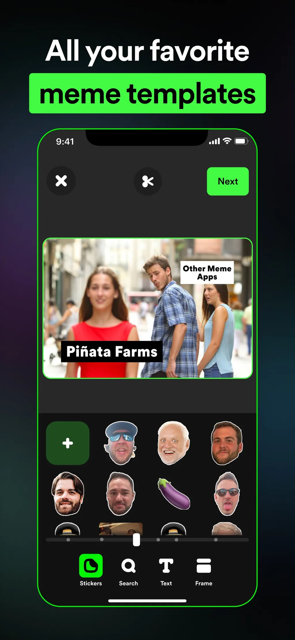 Piñata Farms Meme Generator App Store screenshot 5