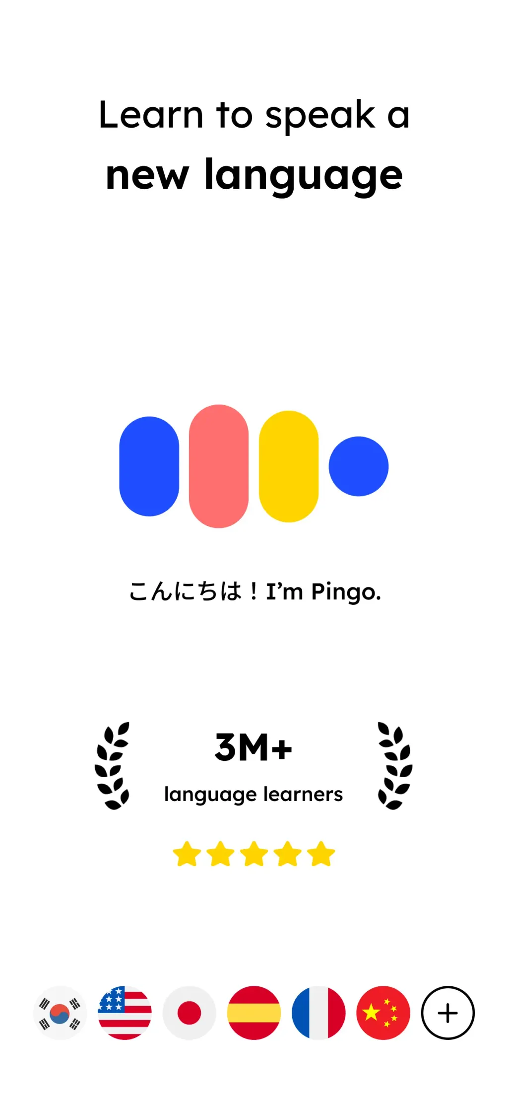 Language Learning: Pingo AI App Store screenshot 1