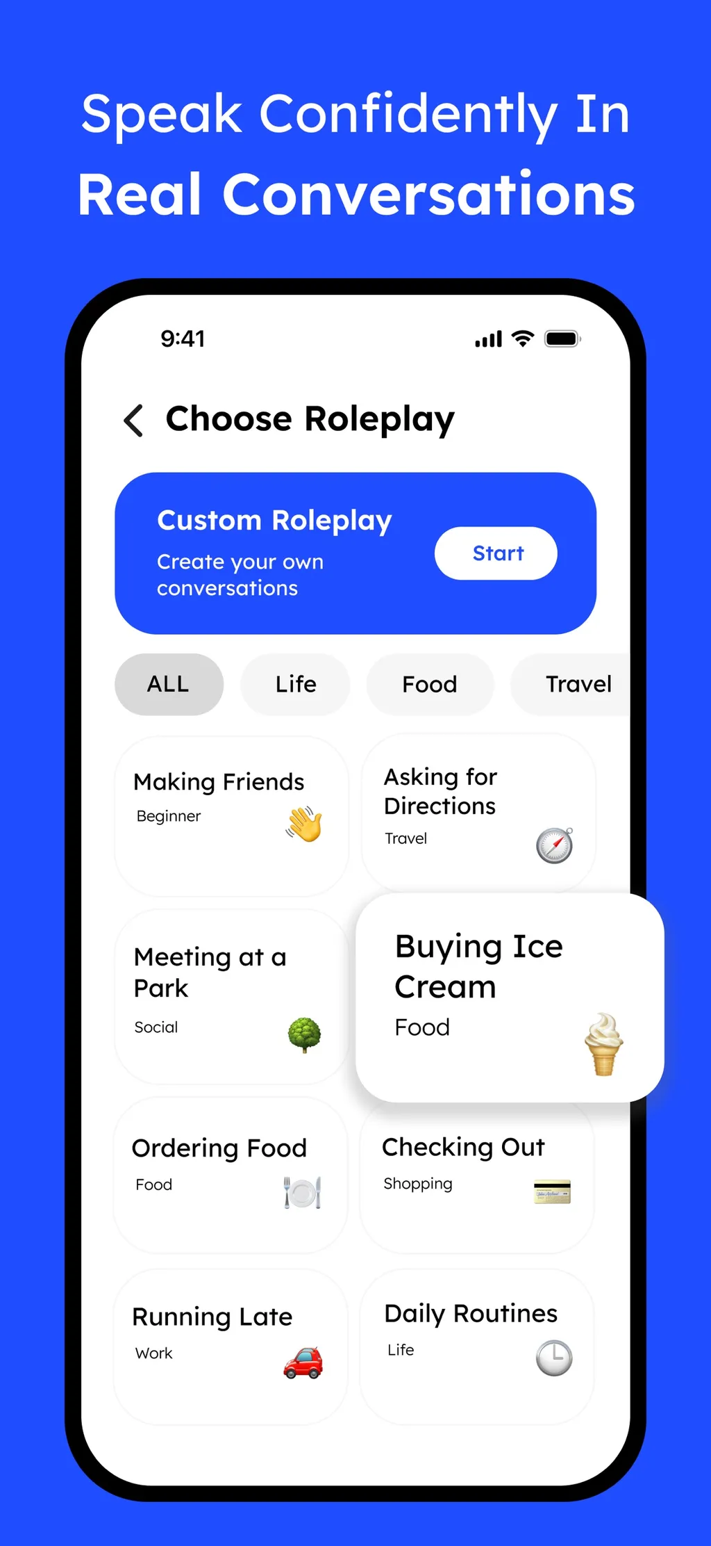 Language Learning: Pingo AI App Store screenshot 2