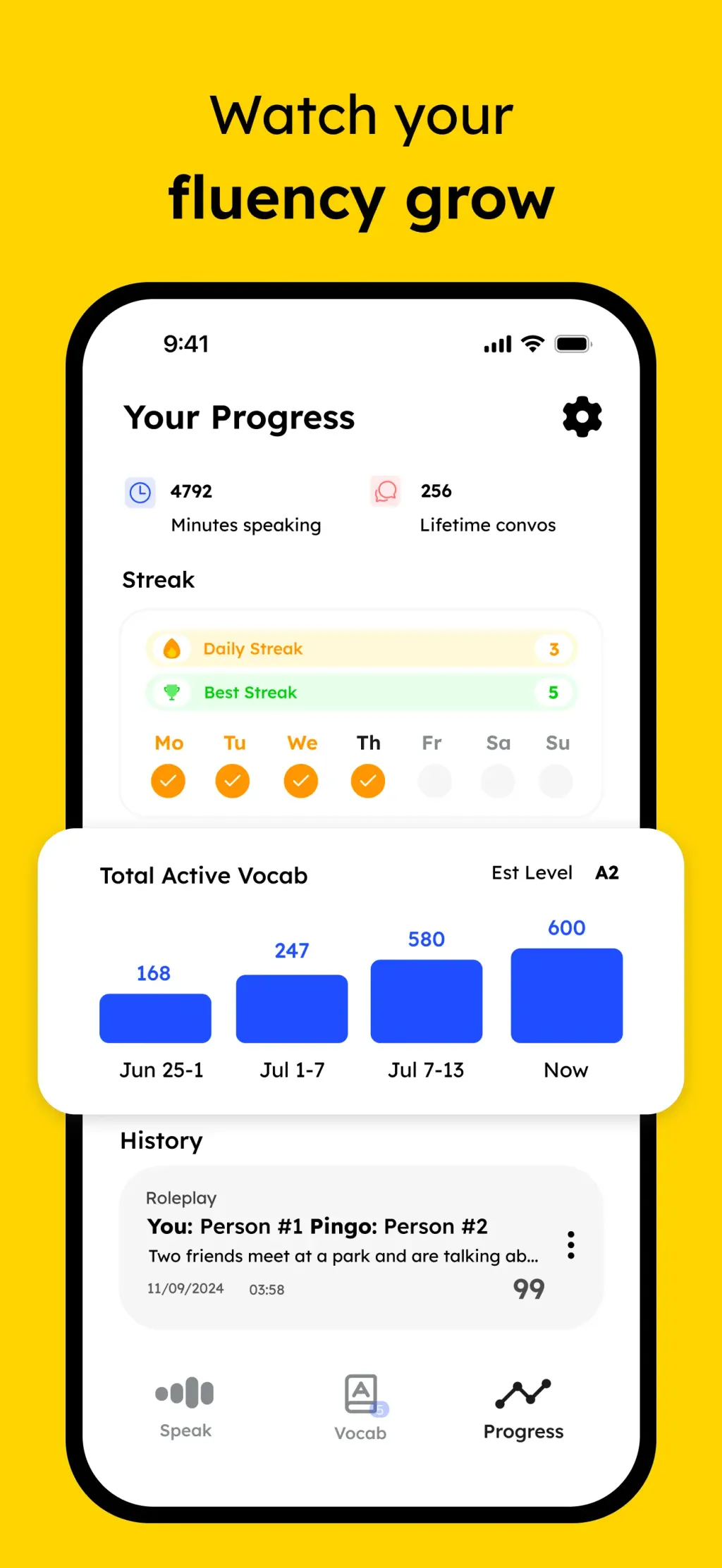 Language Learning: Pingo AI App Store screenshot 6