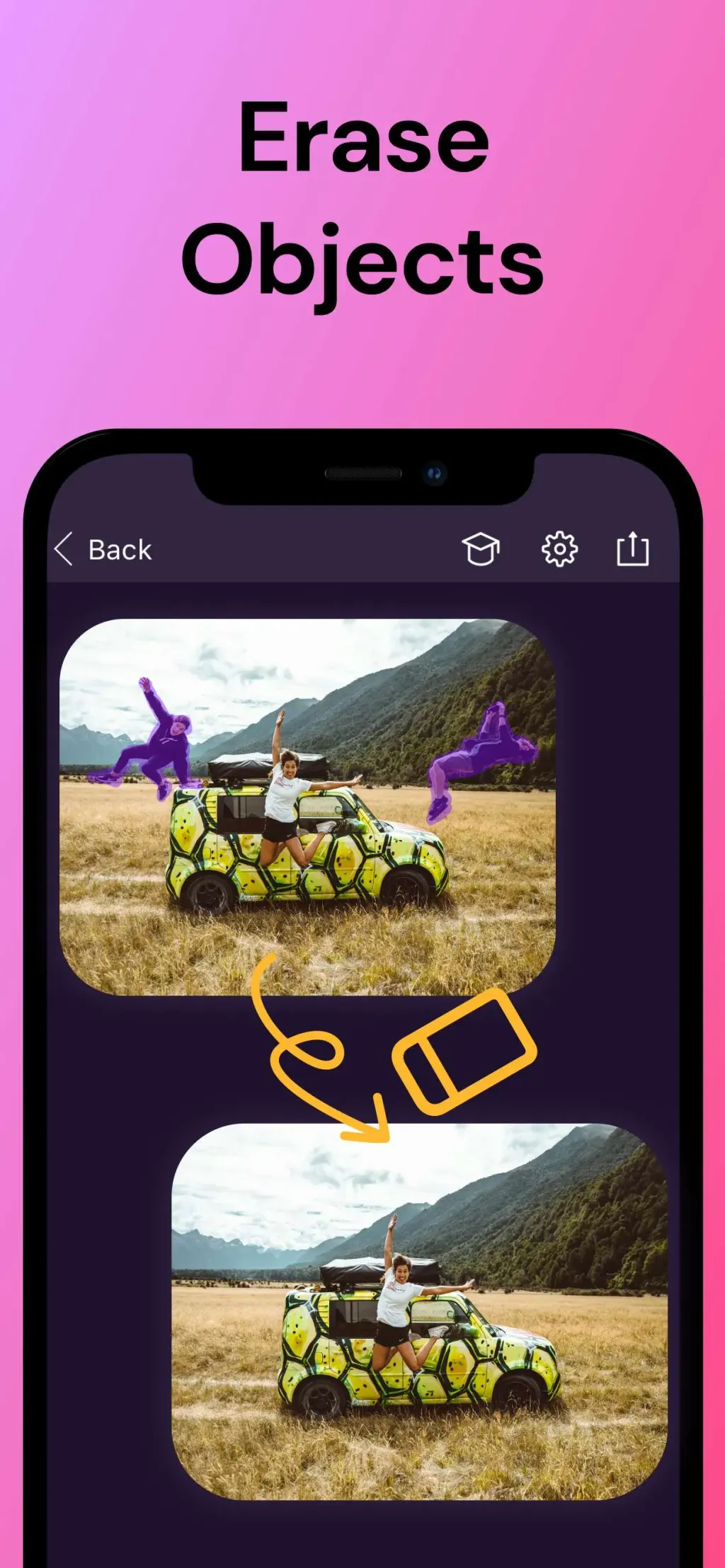 Pixomatic - AI Photo BG Eraser App Store screenshot 3