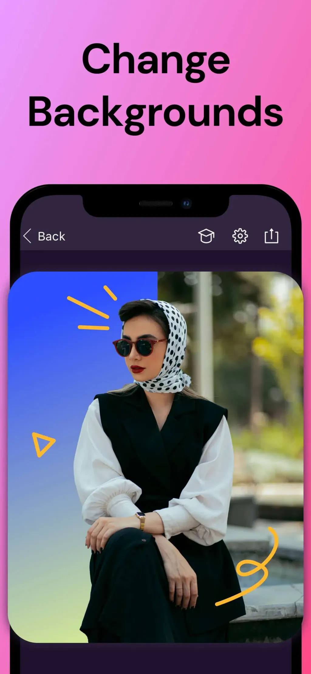 Pixomatic - AI Photo BG Eraser App Store screenshot 4