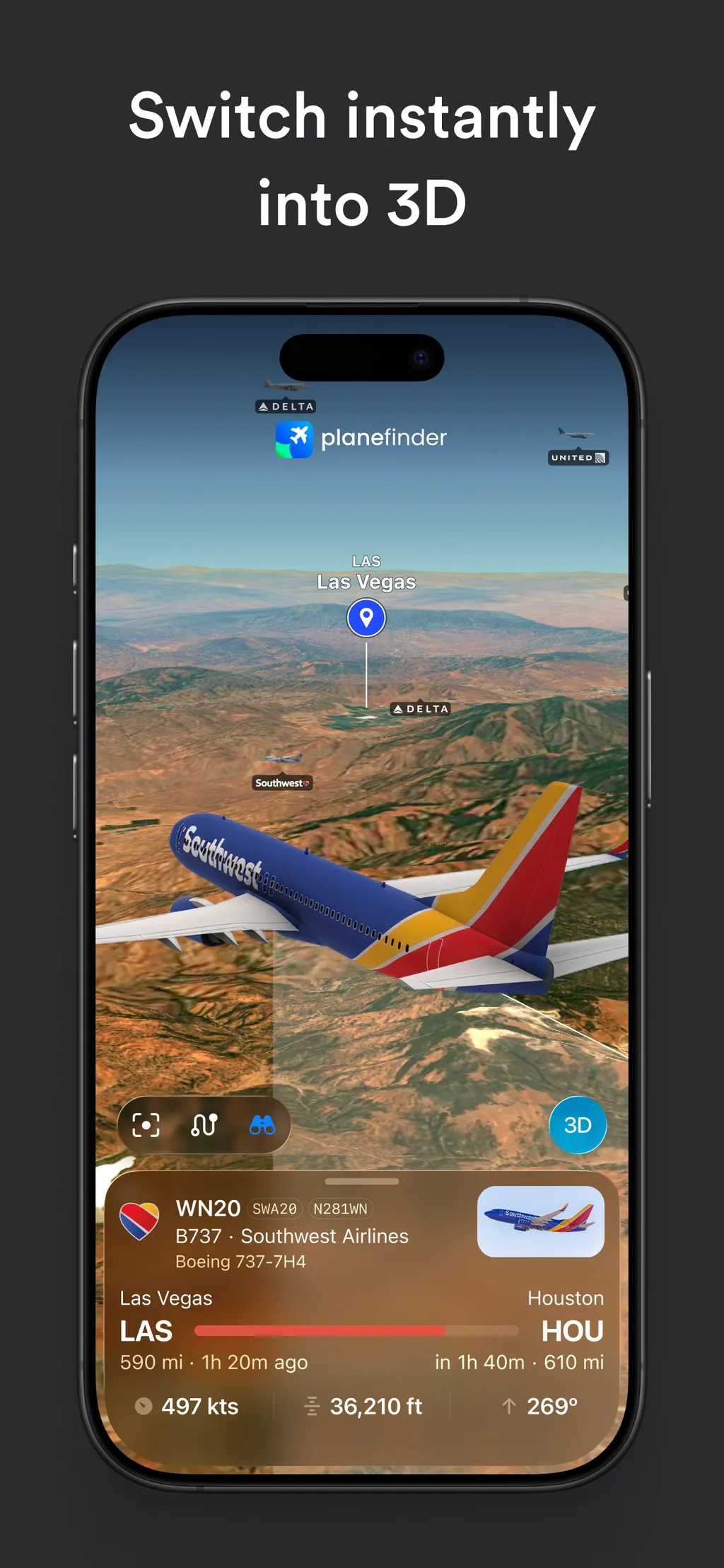 Plane Finder ⁃ Flight Tracker App Store screenshot 6