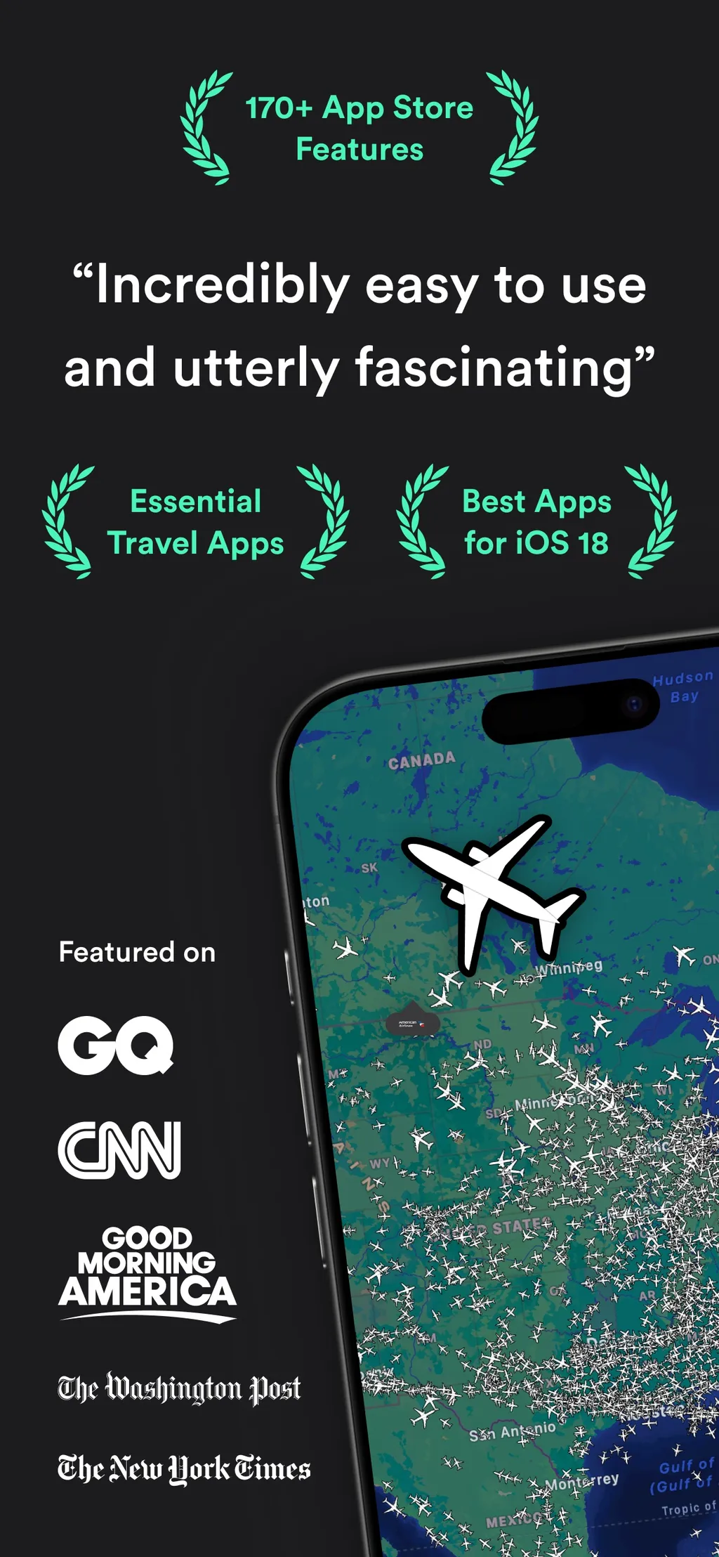 Plane Finder ⁃ Flight Tracker screenshot 1