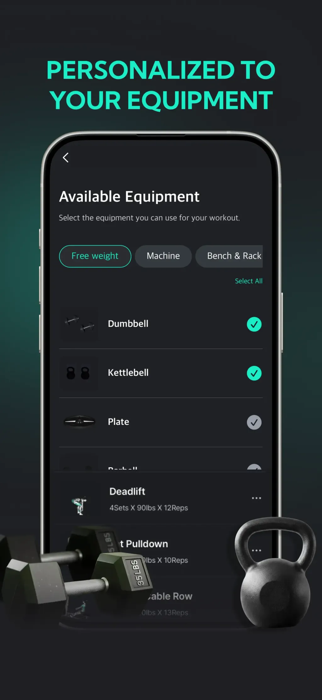 Planfit AI Gym Workout Planner screenshot 1
