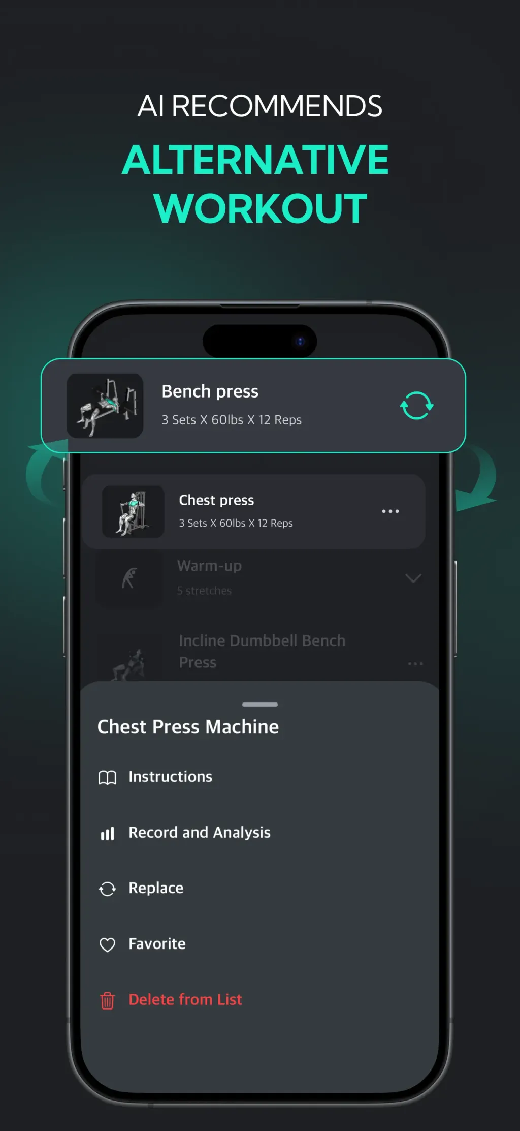 Planfit AI Gym Workout Planner screenshot 3