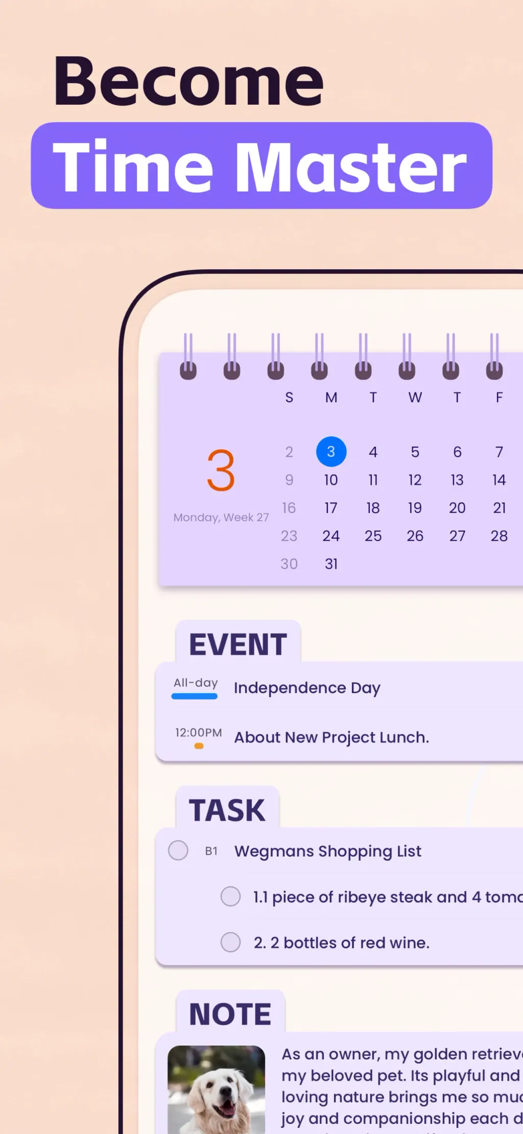 Planner Pro - Daily Planner App Store screenshot 1