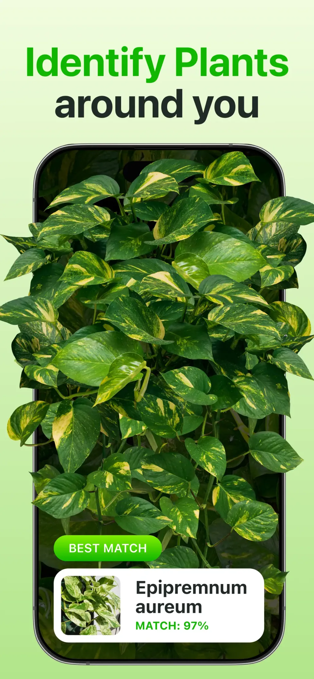 Plant Identifier & Care App App Store screenshot 1