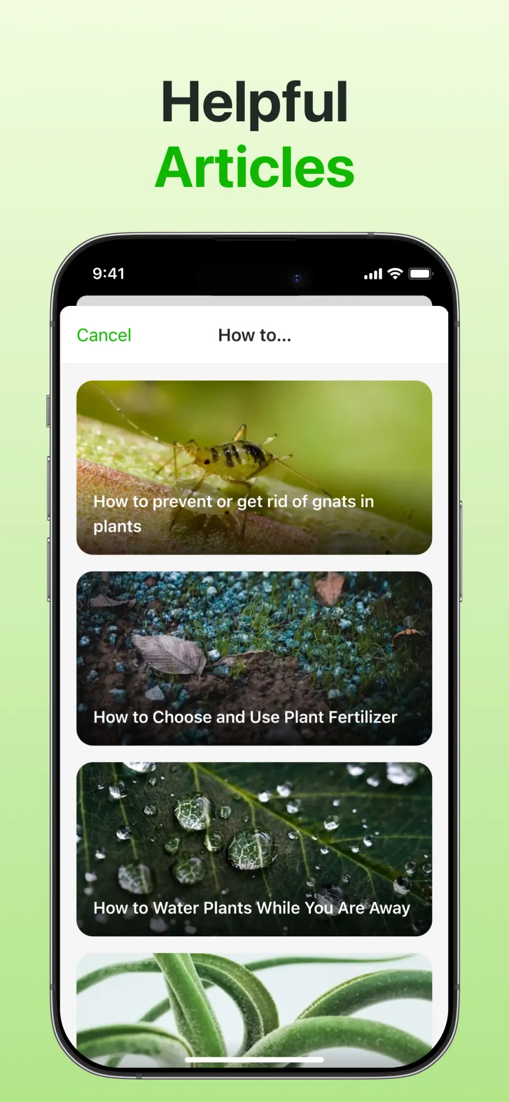 Plant Identifier & Care App App Store screenshot 8