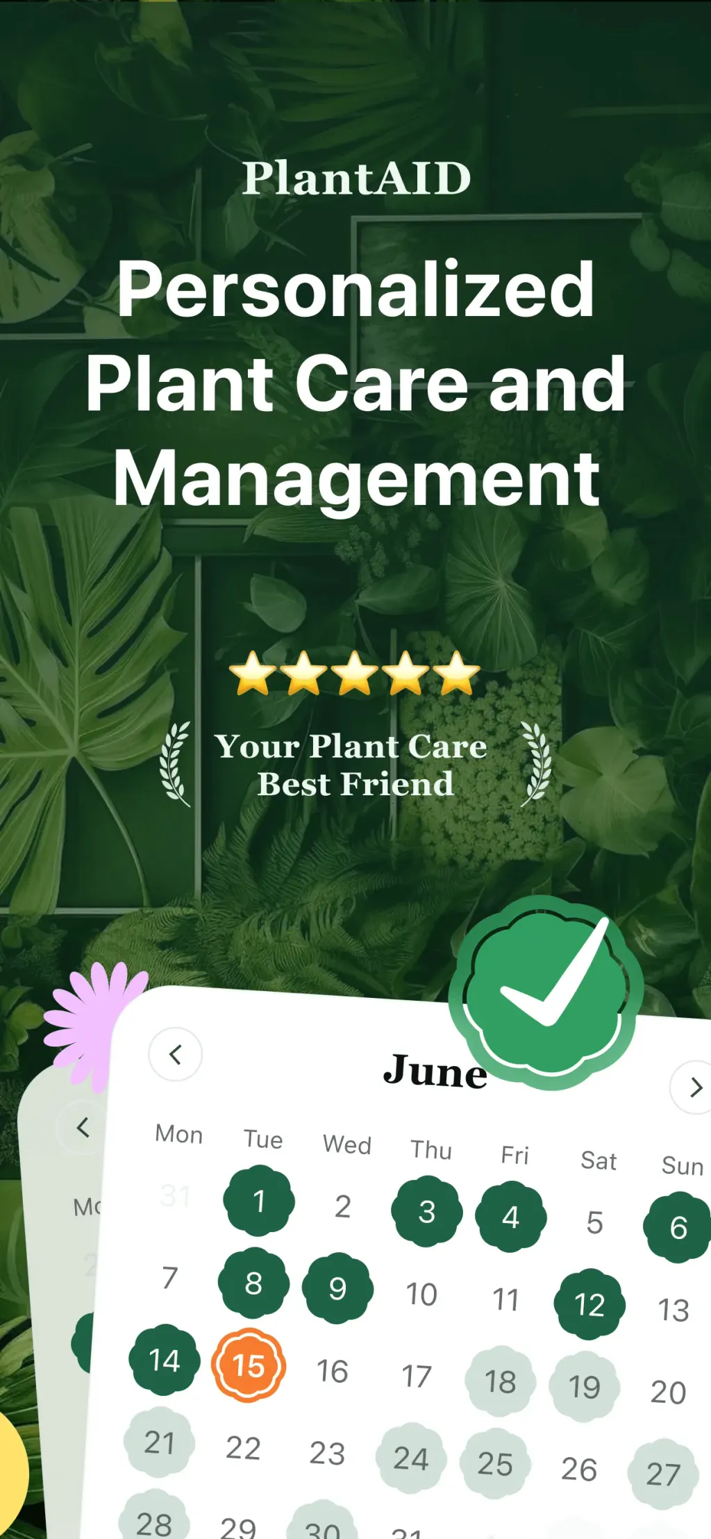 PlantAID:identifier&care guide App Store screenshot 1