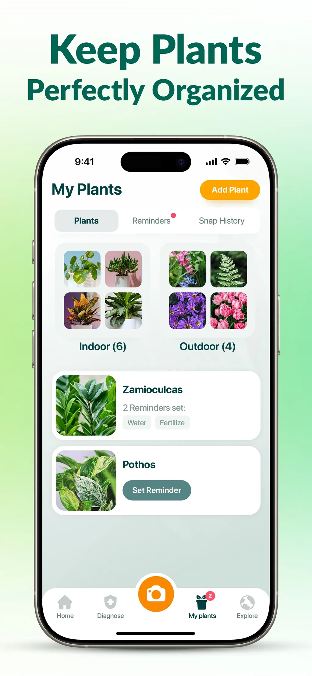 Plantum - AI Plant Identifier App Store screenshot 9
