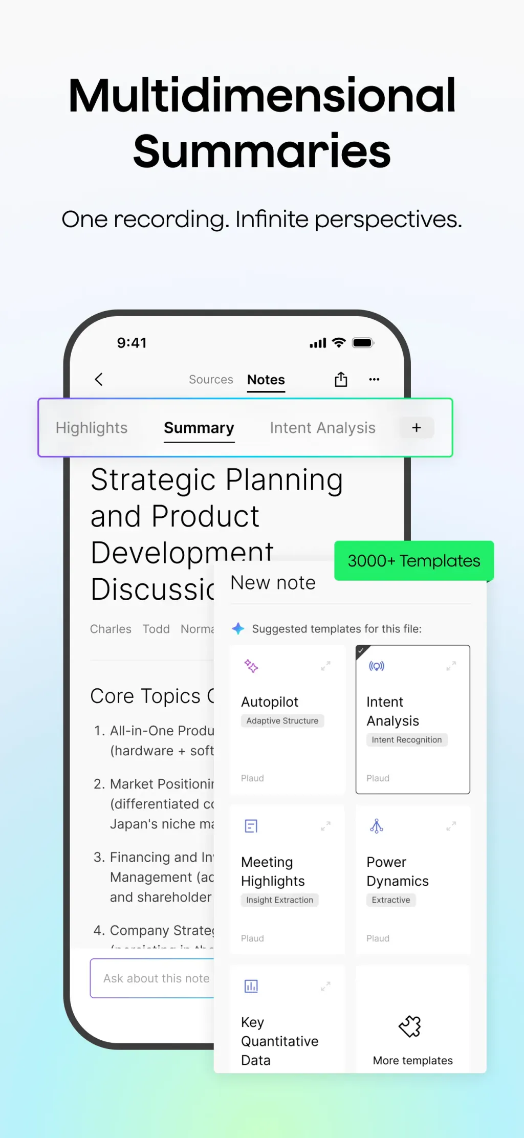 Plaud: AI Note Taker App Store screenshot 5