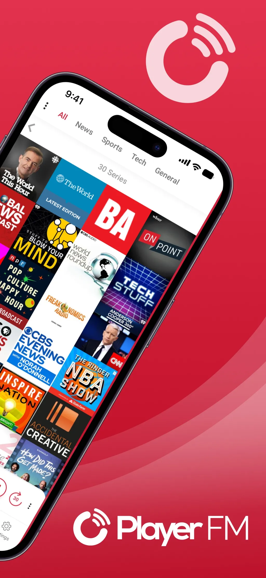 Player FM — Podcast App App Store screenshot 2