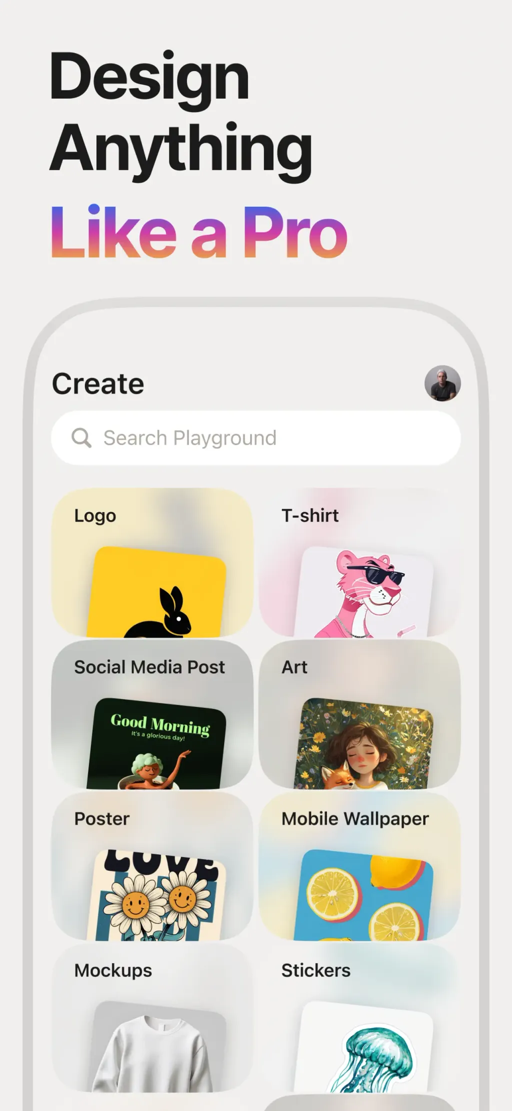 Playground: AI Design & Editor App Store screenshot 1