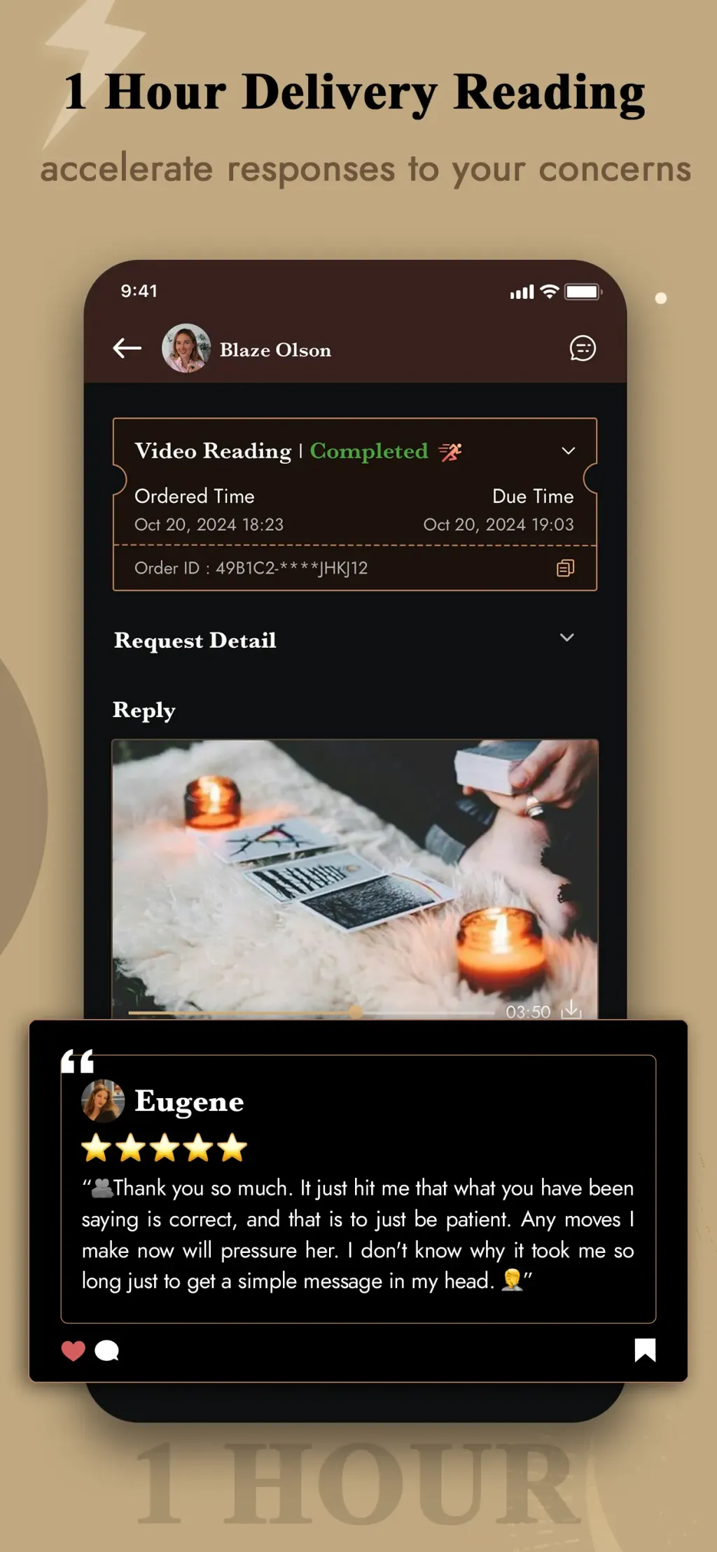 Pocket Insight Psychic Reading App Store screenshot 5