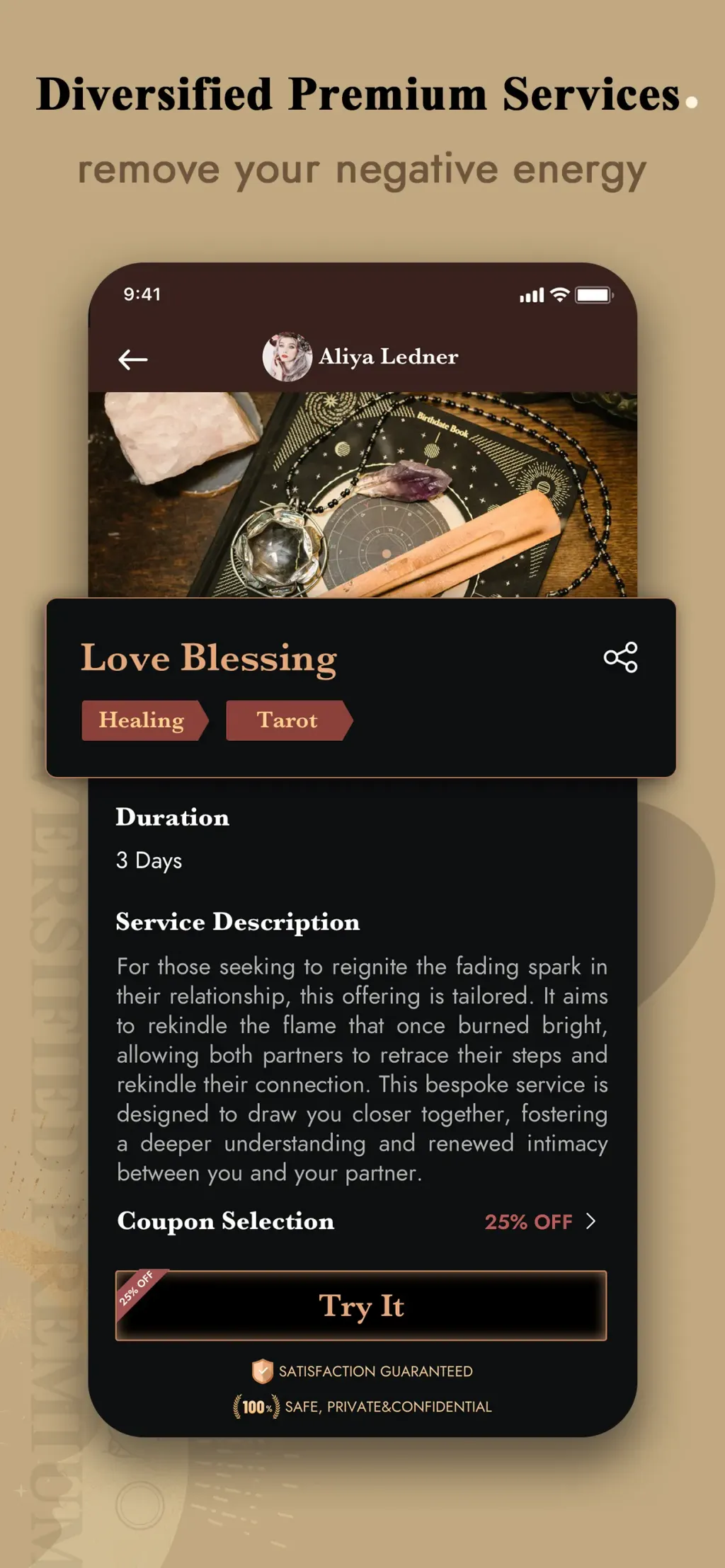 Pocket Insight Psychic Reading App Store screenshot 6