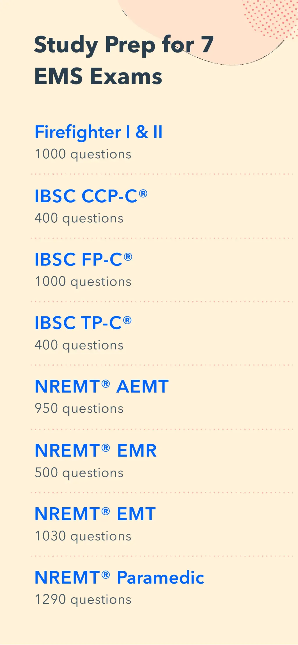 Pocket Prep EMS 2026 App Store screenshot 2