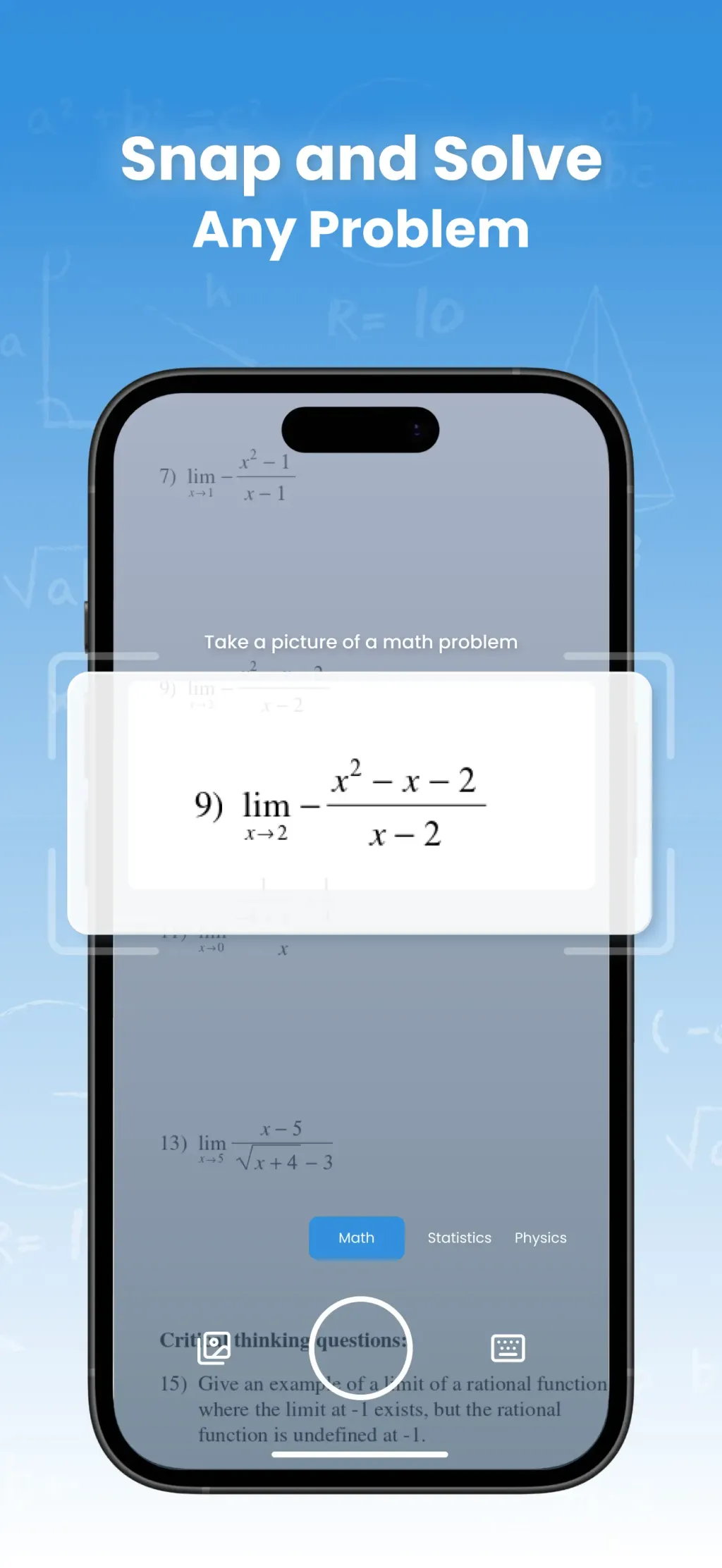MathGPT - AI Math Solver App Store screenshot 1