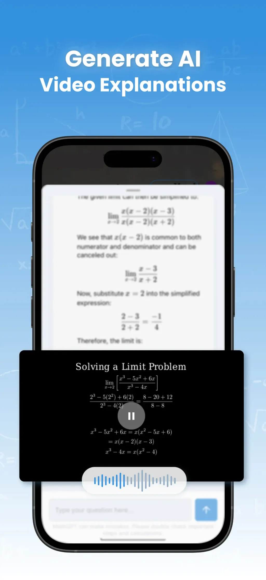 MathGPT - AI Math Solver App Store screenshot 2