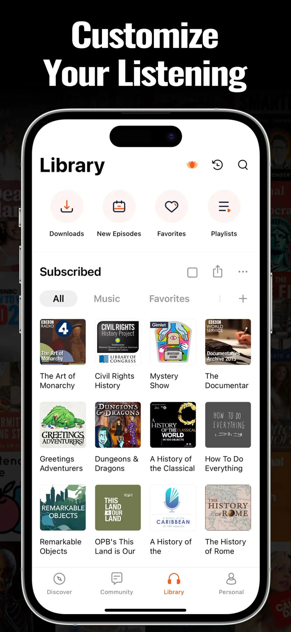 Podcast App & Player - Castbox screenshot 1